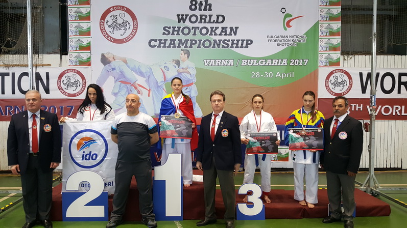 CAMPIONATUL MONDIAL DE KARATE SHOTOKAN (WSF)                                       VARNA - BULGARIA  