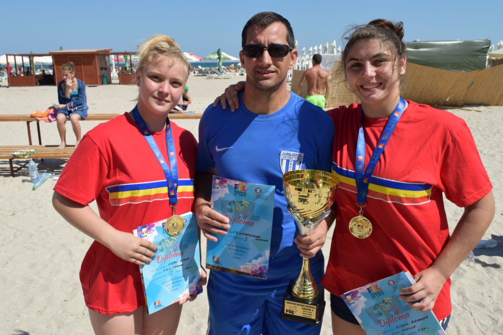 Campionatului Național de lupte pe  plajă