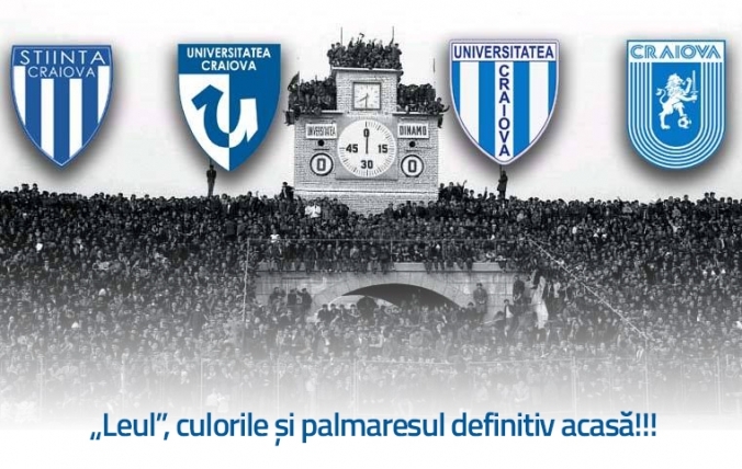 Curtea de Apel Timișoara a decis ,clubul nostru CS Universitatea Craiova deține palmaresul si tot ce deriva din el.