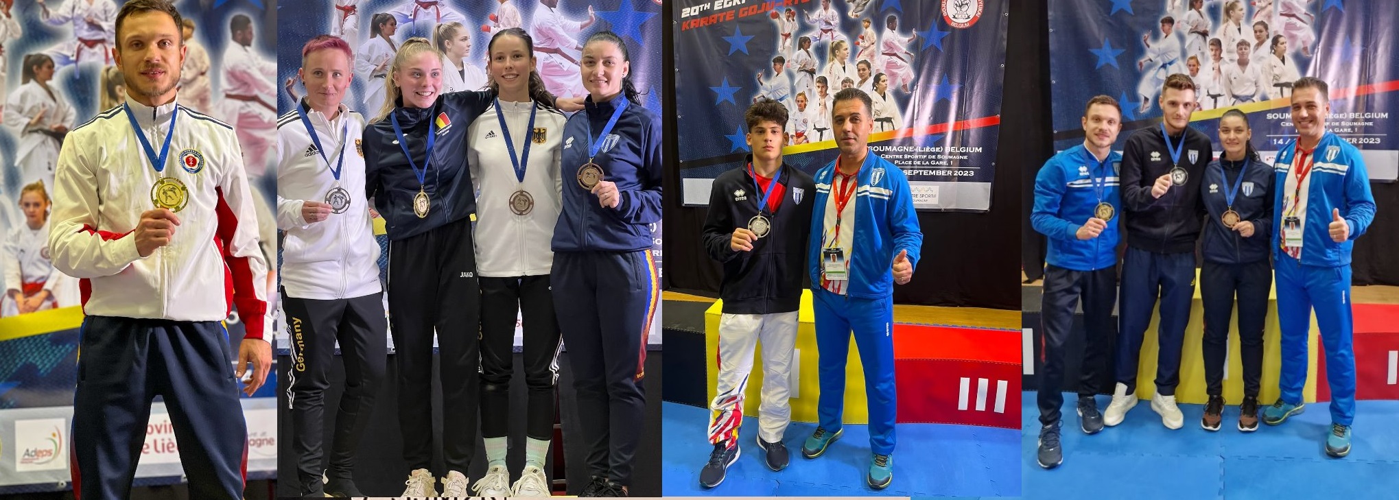 CAMPIONATULUI EUROPEN DE KARATE GOJU-RYU, 15-17.09.2023, LIEGE - BELGIA